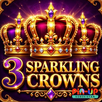Tezkor o‘yin kartasi «3 Sparkling Crowns» — katalog rasmi