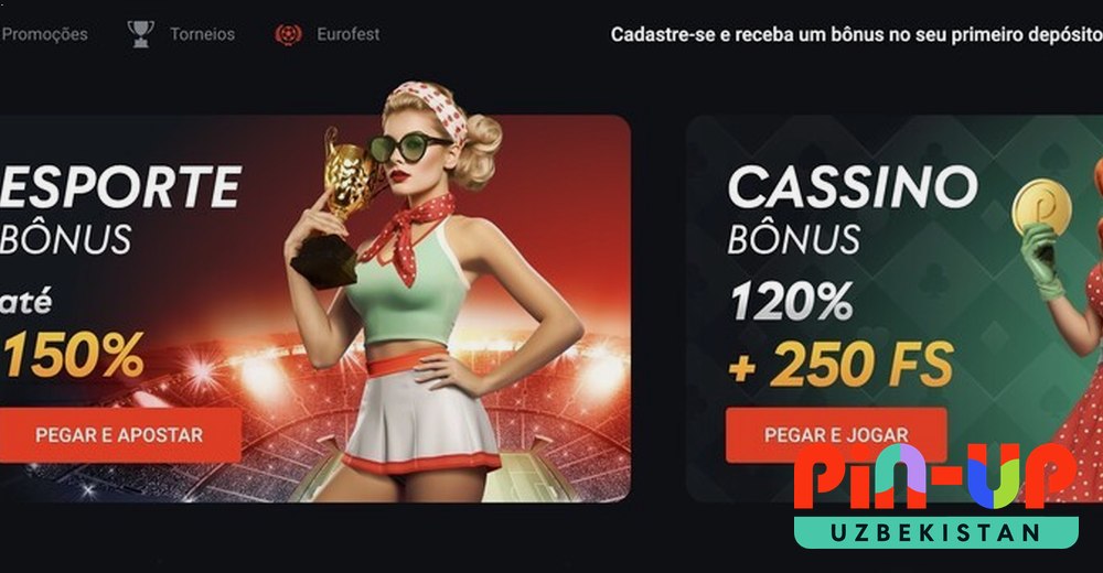 PIN-UP bonus paketi va bepul aylanishlar